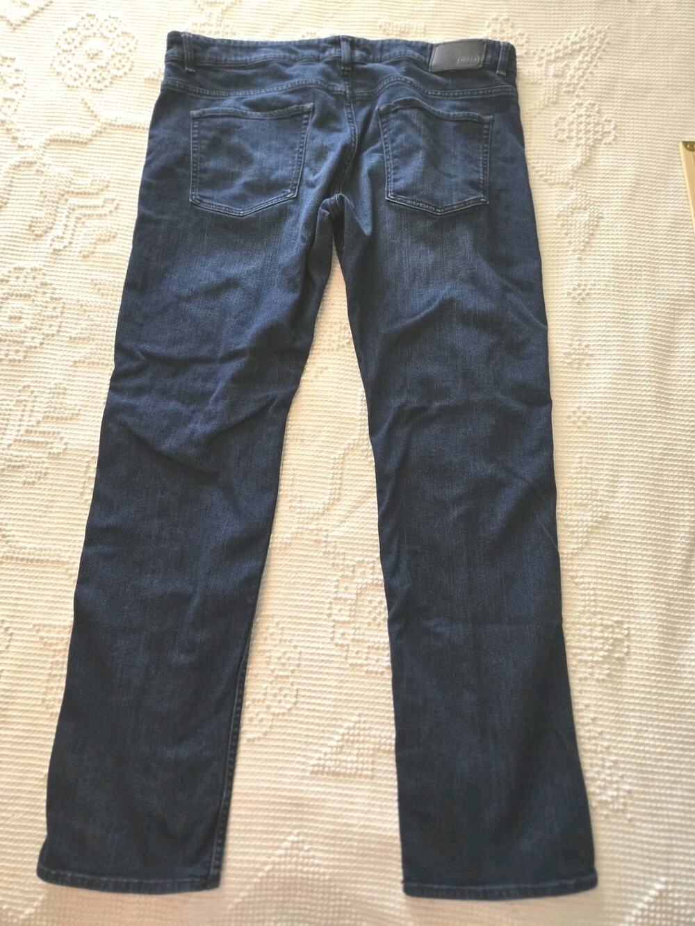 Hugo Boss Green Label Jeans Dark Wash Indigo Blue Mens 38x32 Denim